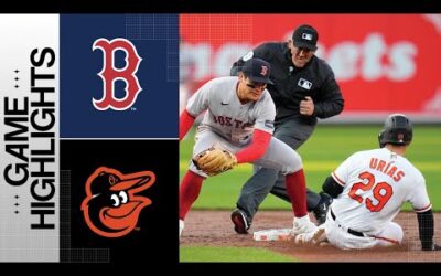 Red Sox vs. Orioles Game Highlights (4/24/23) | MLB Highlights