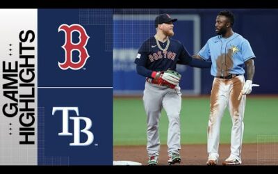 Red Sox vs. Rays Game Highlights (4/10/23) | MLB Highlights