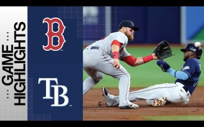 Red Sox vs. Rays Game Highlights (4/11/23) | MLB Highlights