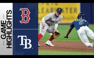 Red Sox vs. Rays Game Highlights (4/12/23) | MLB Highlights