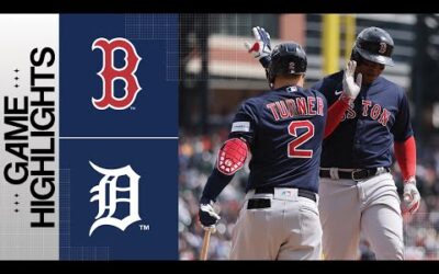 Red Sox vs. Tigers Game Highlights (4/6/23) | MLB Highlights