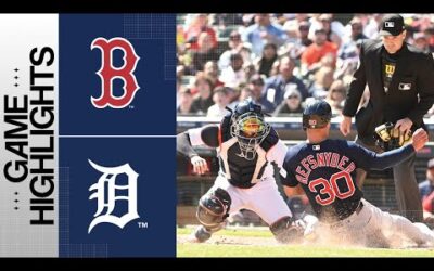 Red Sox vs. Tigers Game Highlights (4/9/23) | MLB Highlights