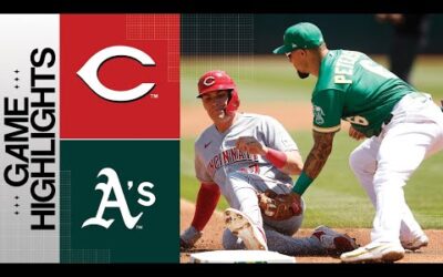 Reds vs. A’s Game Highlights (4/29/23) | MLB Highlights