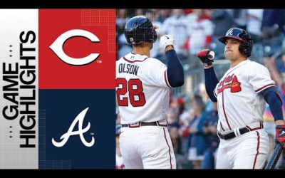 Reds vs. Braves Game Highlights (4/11/23) | MLB Highlights