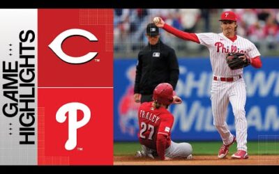 Reds vs. Phillies Game Highlights (4/7/23) | MLB Highlights