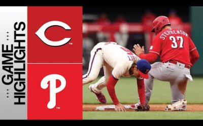 Reds vs. Phillies Game Highlights (4/8/23) | MLB Highlights