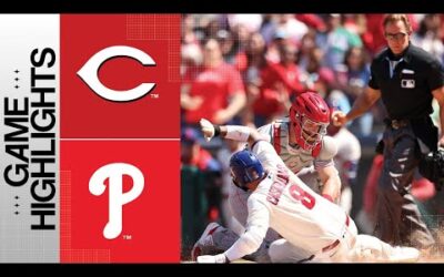 Reds vs. Phillies Game Highlights (4/9/23) | MLB Highlights