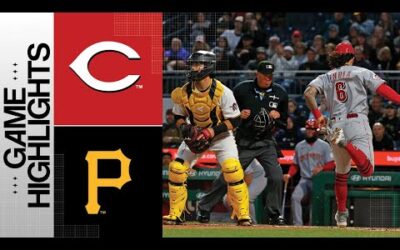 Reds vs. Pirates Game Highlights (4/22/23) | MLB Highlights