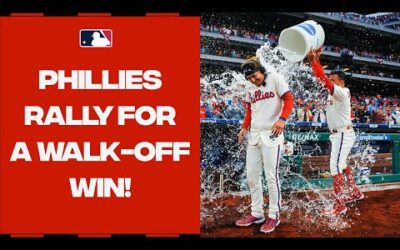 Ring the Bell! Phillies WALK IT OFF with a rally in the bottom of the 9th!