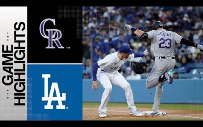 Rockies vs. Dodgers Game Highlights (4/3/23) | MLB Highlights