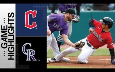 Rockies vs. Guardians Game Highlights (4/24/23) | MLB Highlights