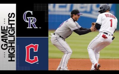 Rockies vs. Guardians Game Highlights (4/25/23) | MLB Highlights