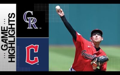 Rockies vs. Guardians Game Highlights (4/26/23) | MLB Highlights