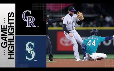 Rockies vs. Mariners Game Highlights (4/14/23) | MLB Highlights