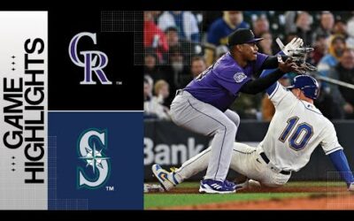 Rockies vs. Mariners Game Highlights (4/16/23) | MLB Highlights