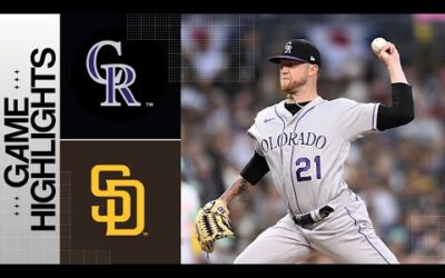 Rockies vs. Padres Game Highlights (3/31/23) | MLB Highlights