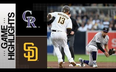 Rockies vs. Padres Game Highlights (4/1/23) | MLB Highlights