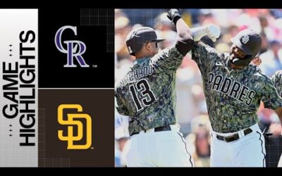 Rockies vs. Padres Game Highlights (4/2/23) | MLB Highlights