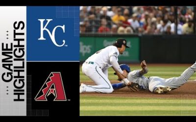 Royals vs. D-backs Game Highlights (4/25/23) | MLB Highlights