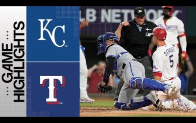 Royals vs. Rangers Game Highlights (4/10/23) | MLB Highlights