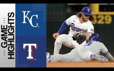 Royals vs. Rangers Game Highlights (4/11/23) | MLB Highlights