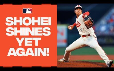 SHOHEI OHTANI IS INCREDIBLE!! Tosses ANOTHER scoreless outing and records a hit in Angels win!