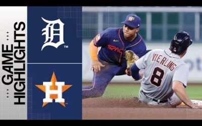 Tigers vs. Astros Game Highlights (4/3/23) | MLB Highlights