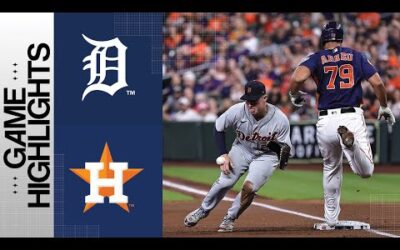 Tigers vs. Astros Game Highlights (4/4/23) | MLB Highlights