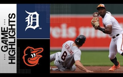 Tigers vs. Orioles Game Highlights (4/23/23) | MLB Highlights