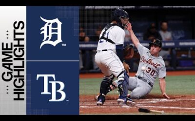 Tigers vs. Rays Game Highlights (4/1/23) | MLB Highlights