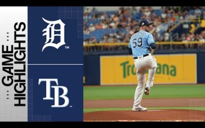 Tigers vs. Rays Game Highlights (4/2/23) | MLB Highlights