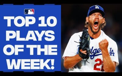 Top 10 plays of the week (Dominant Kershaw, Bellinger returns to LA and MORE!!