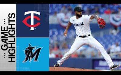 Twins vs. Marlins Game Highlights (4/4/23) | MLB Highlights