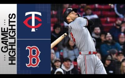 Twins vs. Red Sox Game Highlights (4/19/23) | MLB Highlights