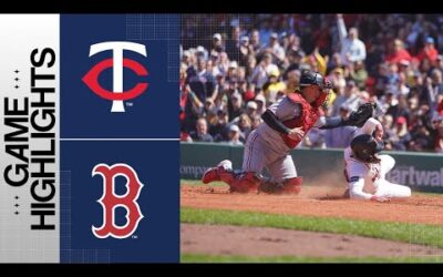 Twins vs. Red Sox Game Highlights (4/20/23) | MLB Highlights