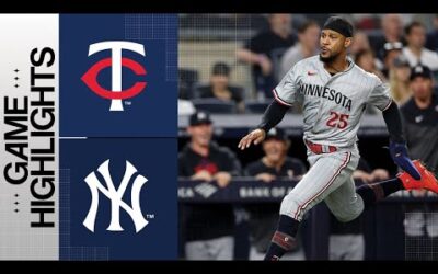 Twins vs. Yankees Game Highlights (4/14/23) | MLB Highlights