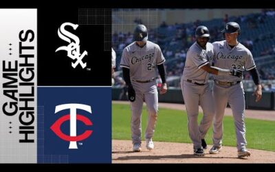 White Sox vs. Twins Game Highlights (4/10/23) | MLB Highlights