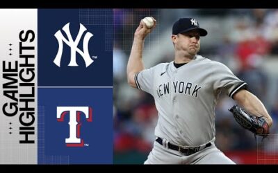 Yankees vs. Rangers Game Highlights (4/27/23) | MLB Highlights