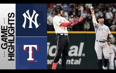 Yankees vs. Rangers Game Highlights (4/28/23) | MLB Highlights