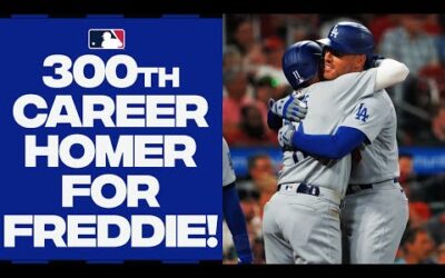 300 in GRAND STYLE!! Freddie Freeman’s 300th career home run is a GRAND SLAM!