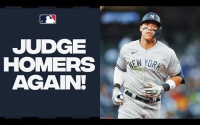 Aaron Judge HOMERS ONCE AGAIN!