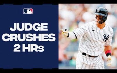 Aaron Judge LAUNCHES two homers to POWER Yanks to victory!