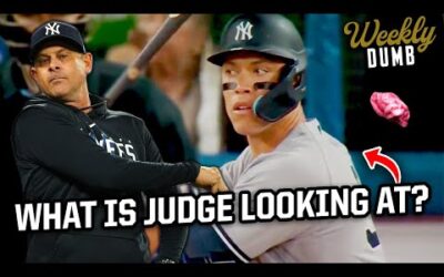 Aaron Judge was looking at something before hitting a home run | Weekly Dumb