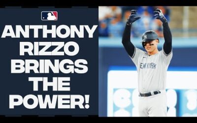 Anthony Rizzo has been SO CLUTCH and has hit MONSTER home runs for the Yankees!