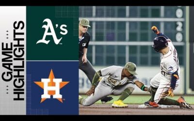 A’s vs. Astros Game Highlights (5/20/23) | MLB Highlights