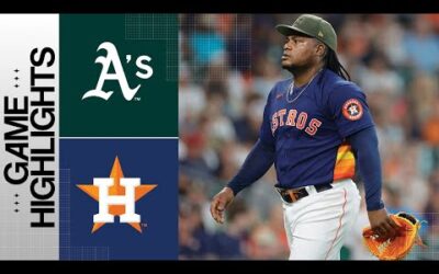 A’s vs. Astros Game Highlights (5/21/23) | MLB Highlights