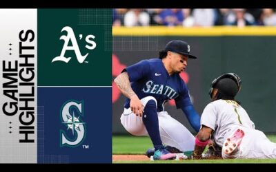 A’s vs. Mariners Game Highlights (5/23/23) | MLB Highlights