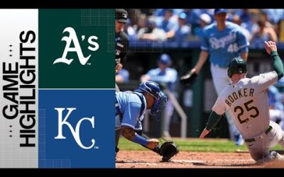 A’s vs. Royals Game Highlights (5/7/23) | MLB Highlights