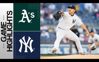 A’s vs. Yankees Game Highlights (5/8/23) | MLB Highlights