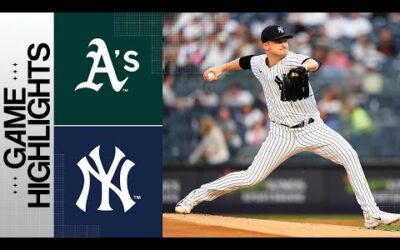 A’s vs. Yankees Game Highlights (5/9/23) | MLB Highlights